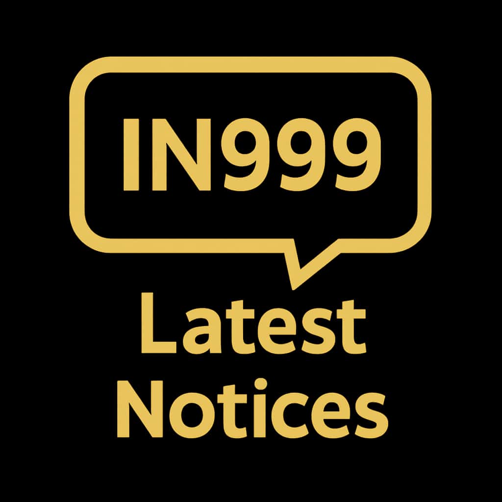 Icon representing Latest IN999 Notices.