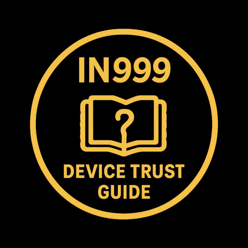Icon representing IN999 Device Trust Guide.