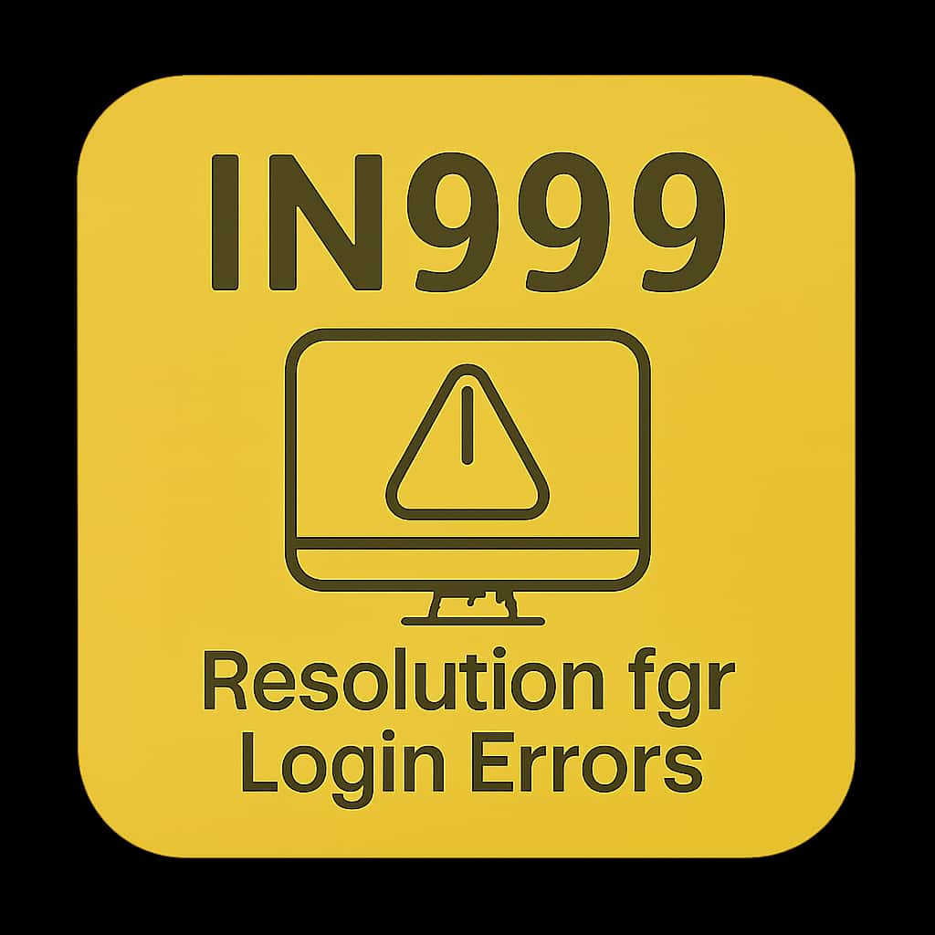 Icon representing Resolution for IN999 Login Errors.