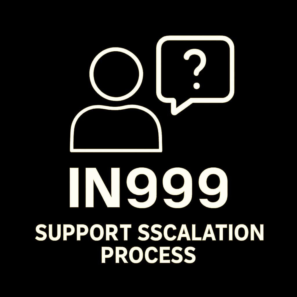 Icon representing the IN999 Support Escalation Process.